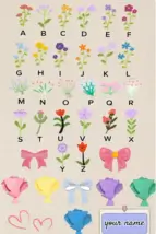 Flower Language Capcut Template